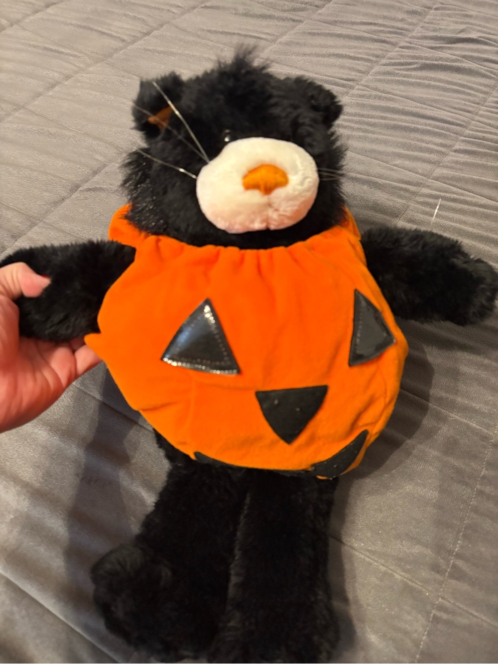 Retired Build a bear boo cat kitty plushie Halloween 🎃